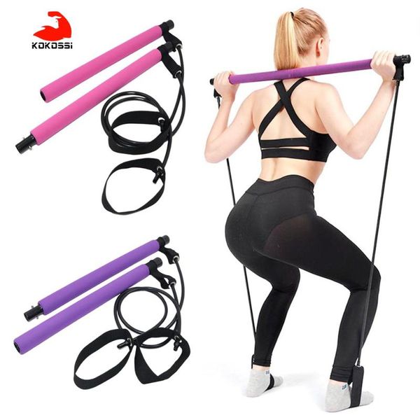 kokossi 1pcs yoga pilates stick bar with resistance bands portable fitness pilates bar crossfit bodybuilding rubber tube bands
kokossi 1pcs yoga pilates stick bar with resistance bands portable fitness pilates bar crossfit bodybuilding rubber tube bands