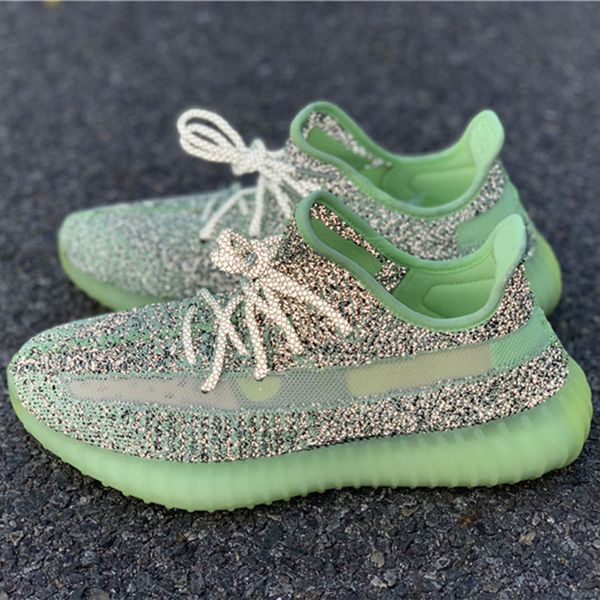 ins yeezreel kanye west running shoes green black full reflective mesh mens women designer sport sneakers trainer 
ins yeezreel kanye west running shoes green black full reflective mesh mens women designer sport sneakers trainer