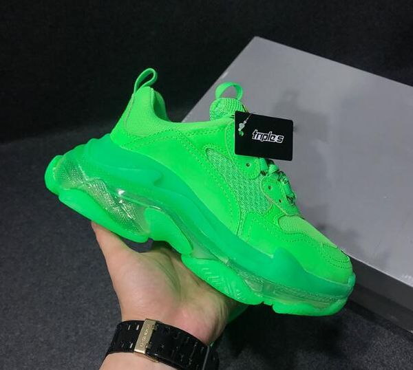 paris 2019 crystal bottom triple-s leisure shoes luxury dad shoes platform triple s sneakers for men women vintage kanye old grandpa trainer, Black
paris 2019 crystal bottom triple-s leisure shoes luxury dad shoes platform triple s sneakers for men women vintage kanye old grandpa trainer, Black