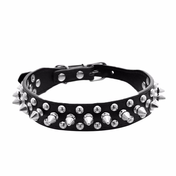pet collars pu leather xxs-l adjustable leather rivet spiked studded pet puppy dog collar neck strap cool collars l*5
pet collars pu leather xxs-l adjustable leather rivet spiked studded pet puppy dog collar neck strap cool collars l*5