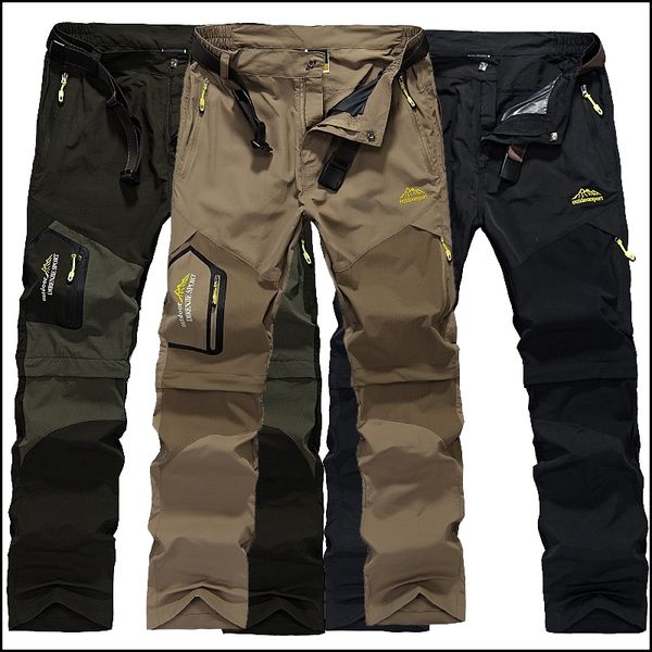 spring summer men trousers fashion quick-drying outdoors sport detachable pants men casual pants hiking climbing cargo, Black
spring summer men trousers fashion quick-drying outdoors sport detachable pants men casual pants hiking climbing cargo, Black