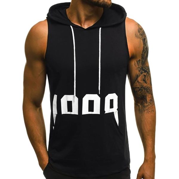 mens casual sleeveless comfortable vest sport hooded vest shirt man bodybuilding stringers tank workout singlet top, Black;blue
mens casual sleeveless comfortable vest sport hooded vest shirt man bodybuilding stringers tank workout singlet top, Black;blue
