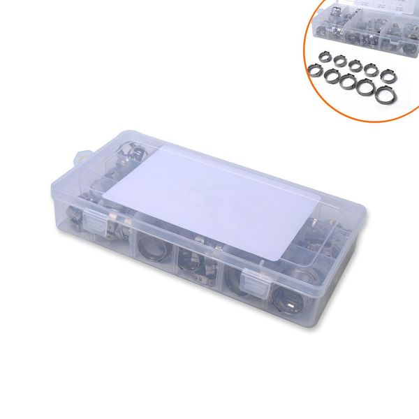 cross border seller-combination 100 pcs set electrodeless clamp stainless steel 304 single ear clamping clamp wholesale
cross border seller-combination 100 pcs set electrodeless clamp stainless steel 304 single ear clamping clamp wholesale