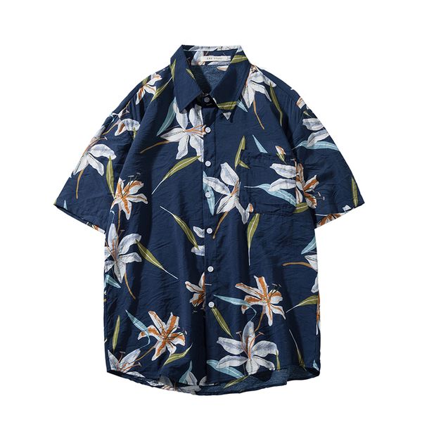 hawaiian flower shirt men summer fashion korean streetwear japan cotton short sleeve printing dress blue shirt men 50cs, White;black
hawaiian flower shirt men summer fashion korean streetwear japan cotton short sleeve printing dress blue shirt men 50cs, White;black