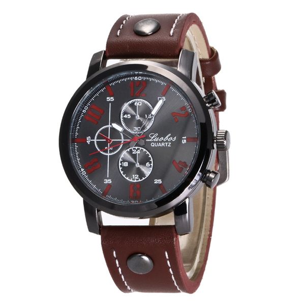 man genuine vintage leather watches casual male watch clock fashion business quartz watch for men, Slivery;brown
man genuine vintage leather watches casual male watch clock fashion business quartz watch for men, Slivery;brown