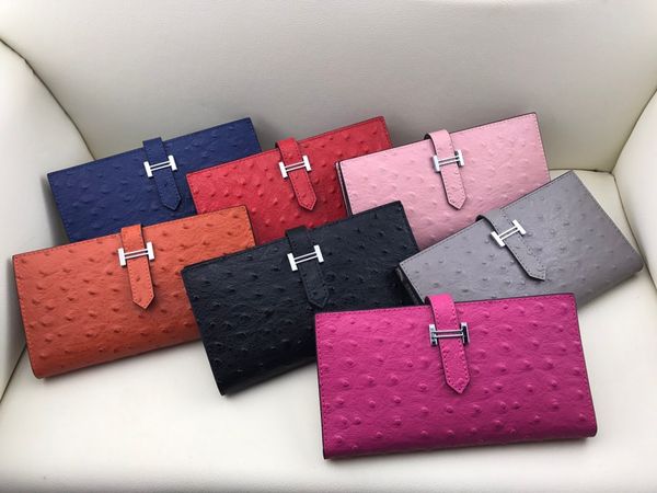 ostrich long wallets all colour whole leather women card holders coin bags fashion cowskin genuine leather come with box ing, Red;black
ostrich long wallets all colour whole leather women card holders coin bags fashion cowskin genuine leather come with box ing, Red;black