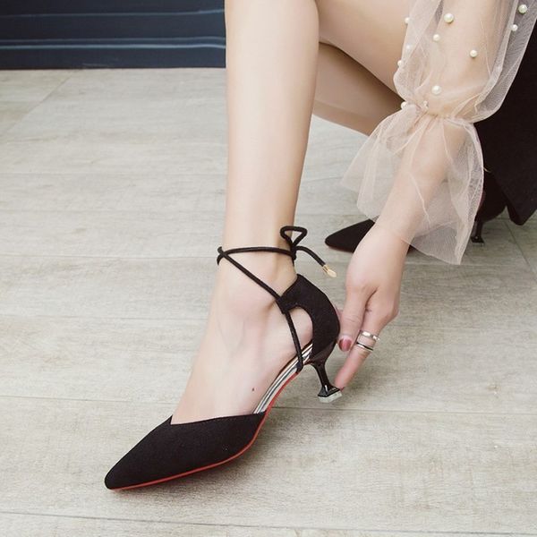 new women pumps thin heel pointed toe solid shallow fashion ladies shoes female concise elegant office high-heeled y22-38, Black
new women pumps thin heel pointed toe solid shallow fashion ladies shoes female concise elegant office high-heeled y22-38, Black