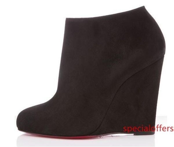 comfort-style winter fashion booties women red bottom booty belle zeppa ankle boots round toe suede leather boot red,black
comfort-style winter fashion booties women red bottom booty belle zeppa ankle boots round toe suede leather boot red,black