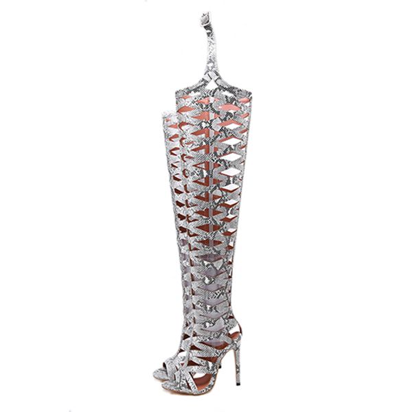 byqdy new 2019 fashion luxury belt buckle hollow summer boots fish mouth cool boots snake super high heels boot sandals size 40, Black
byqdy new 2019 fashion luxury belt buckle hollow summer boots fish mouth cool boots snake super high heels boot sandals size 40, Black