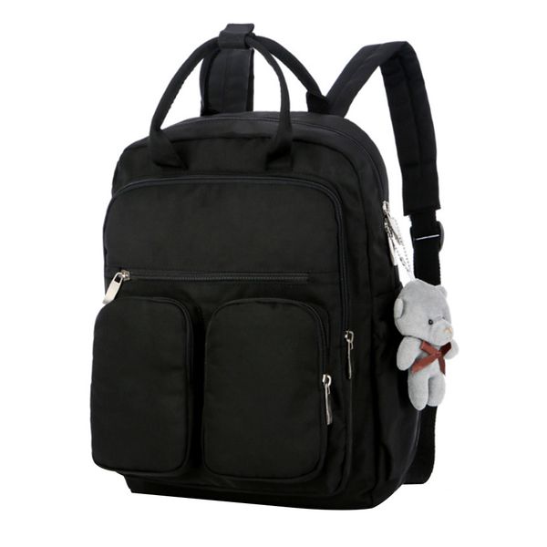men women backpack adjustable strap multi pocket multipurpose casual school waterproof solid large capacity scratch resistant
men women backpack adjustable strap multi pocket multipurpose casual school waterproof solid large capacity scratch resistant