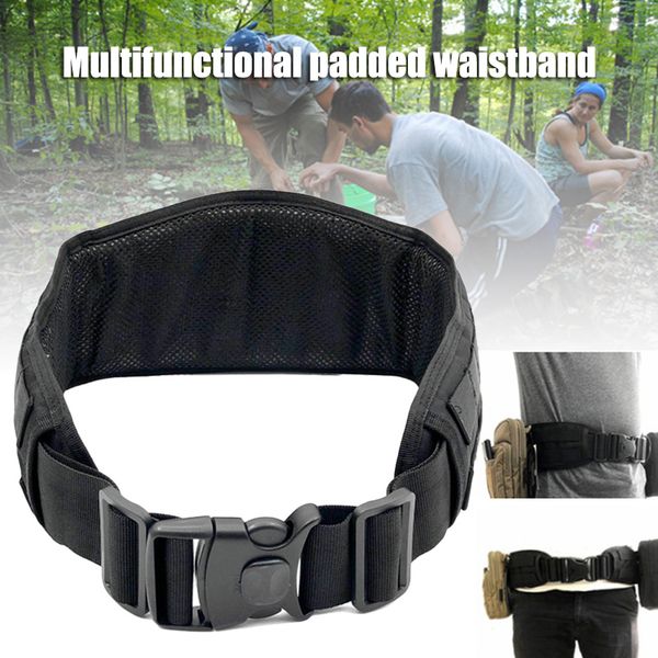 waist support outdoor multi-function belt padded load-bearing molle hanging als88, Black;gray
waist support outdoor multi-function belt padded load-bearing molle hanging als88, Black;gray