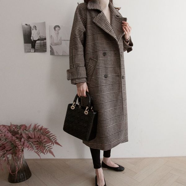 chic толстые plaid элегантные пальто шерстяное streetwear теплый ветровка новые женщины trench длинные женщины плюс размер шинель da513, Tan;black
chic толстые plaid элегантные пальто шерстяное streetwear теплый ветровка новые женщины trench длинные женщины плюс размер шинель da513, Tan;black