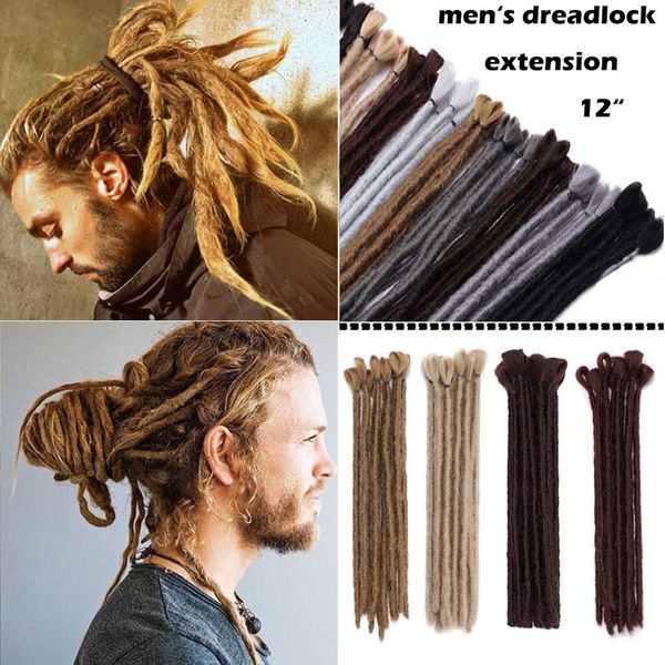handmade dreadlocks extensions 12 inch fashion reggae hair hip-hop style 5strands/pack synthetic braiding hair from maya culture for men, Black
handmade dreadlocks extensions 12 inch fashion reggae hair hip-hop style 5strands/pack synthetic braiding hair from maya culture for men, Black