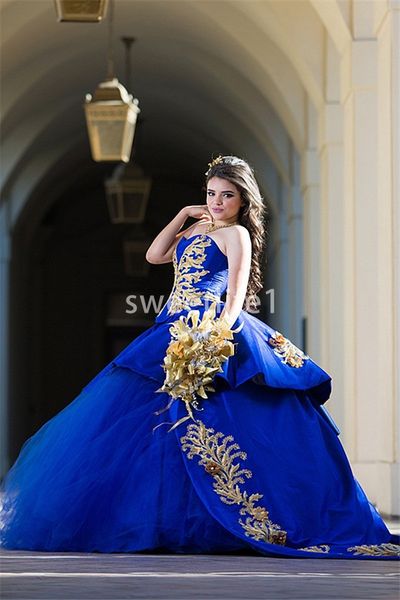 ball-gown appliques quinceanera dresses 2020 sweetheart strapless royal-blue excellent sweet 16 prom party dresses custom made, Blue;red
ball-gown appliques quinceanera dresses 2020 sweetheart strapless royal-blue excellent sweet 16 prom party dresses custom made, Blue;red