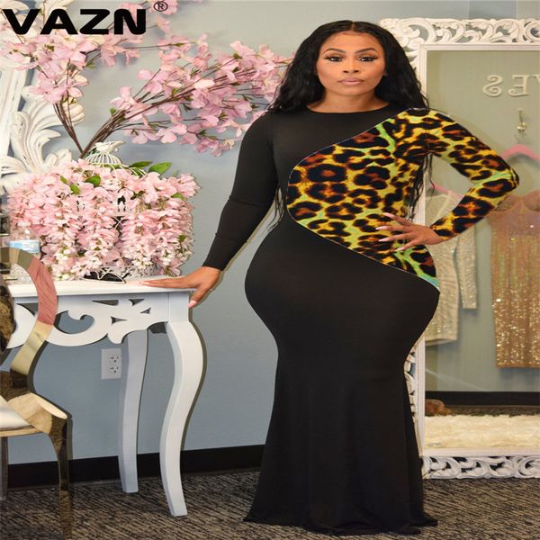 vazn mature upsurge patchwork leopard untidy fashion round neck full sleeve high waist women thin mermaid maxi dress, Black;pink
vazn mature upsurge patchwork leopard untidy fashion round neck full sleeve high waist women thin mermaid maxi dress, Black;pink