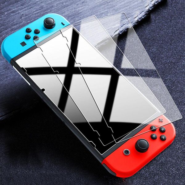 9h ultra thin premium tempered glass screen protector film hd clear anti-scratch for nintendo switch with retail package
9h ultra thin premium tempered glass screen protector film hd clear anti-scratch for nintendo switch with retail package