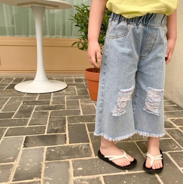 2020 selling girls boys denim holes pants summer fashion kids pants 1-6t qa700, Blue
2020 selling girls boys denim holes pants summer fashion kids pants 1-6t qa700, Blue