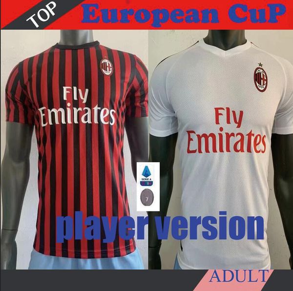 19 20 ibrahimovic 21 ac milan soccer jersey 2019 2020 piatek player version football shirt paqueta bennacer kit men uniform, Black;yellow
19 20 ibrahimovic 21 ac milan soccer jersey 2019 2020 piatek player version football shirt paqueta bennacer kit men uniform, Black;yellow