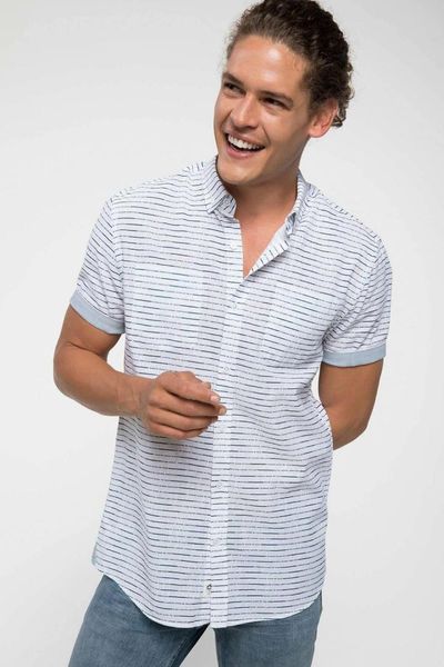 defacto summer men light blue полуофициальных рубашки с коротким рукавом мужчина верхней тканью дряблой рубашкой-i9140az18hs, White;black
defacto summer men light blue полуофициальных рубашки с коротким рукавом мужчина верхней тканью дряблой рубашкой-i9140az18hs, White;black