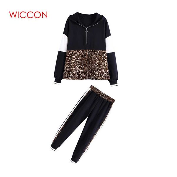 2019 new arrival spring women 2 pieces sets leopard spliced sweatshirt ankle length harm pants women tracksuits hoodies outfits, White
2019 new arrival spring women 2 pieces sets leopard spliced sweatshirt ankle length harm pants women tracksuits hoodies outfits, White