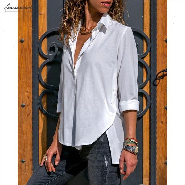 long linen button sleeve chiffon blouse women solid turn down collar tunic shirt autumn ladies blouses plus size 5xl, White
long linen button sleeve chiffon blouse women solid turn down collar tunic shirt autumn ladies blouses plus size 5xl, White