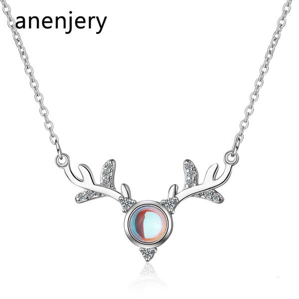 romantic moonstone micro zircon elk necklace for women gift 925 sterling silver chain necklace choker
romantic moonstone micro zircon elk necklace for women gift 925 sterling silver chain necklace choker
