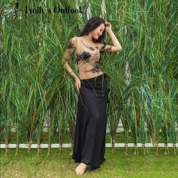 printed mesh leotard shine hip scarf women oriental dance costume korea new lady's oriental dance team skirt competition, Black;red
printed mesh leotard shine hip scarf women oriental dance costume korea new lady's oriental dance team skirt competition, Black;red