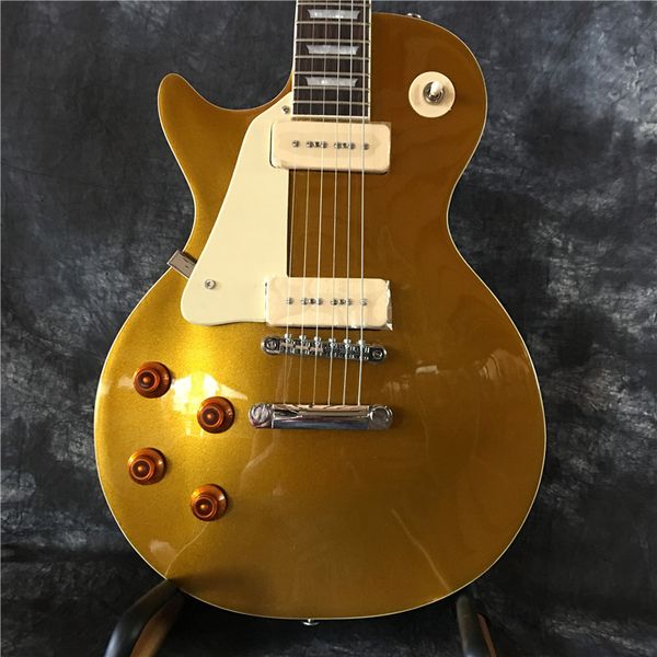 wholesale and retail new p90 pickup gold pattern left hand guitar electric guitar high quality
wholesale and retail new p90 pickup gold pattern left hand guitar electric guitar high quality