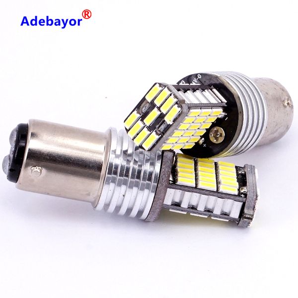 100x signal lamp bay15d led canbus p21/5w led 1157 45 smd 4014 brake sbackup tail light car light bulb white
100x signal lamp bay15d led canbus p21/5w led 1157 45 smd 4014 brake sbackup tail light car light bulb white