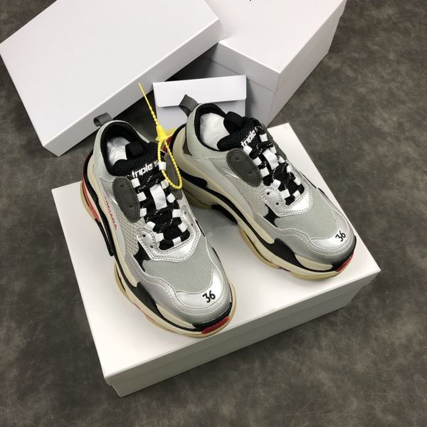 2019 multi luxury triple s designer low new arrival sneaker combination soles boots mens womens runner shoes sports gc180611, Black
2019 multi luxury triple s designer low new arrival sneaker combination soles boots mens womens runner shoes sports gc180611, Black