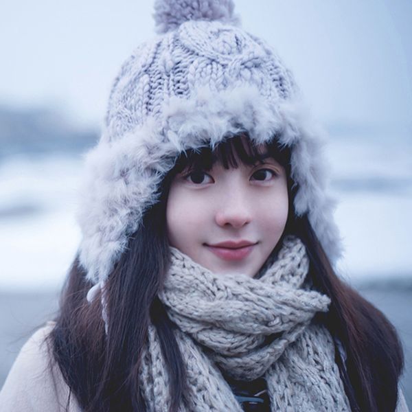 woolen hats for women winter cap masiela lusha keep warm korean version of ear ball cover knitted hat gorro con orejeras mujer, Blue;gray
woolen hats for women winter cap masiela lusha keep warm korean version of ear ball cover knitted hat gorro con orejeras mujer, Blue;gray