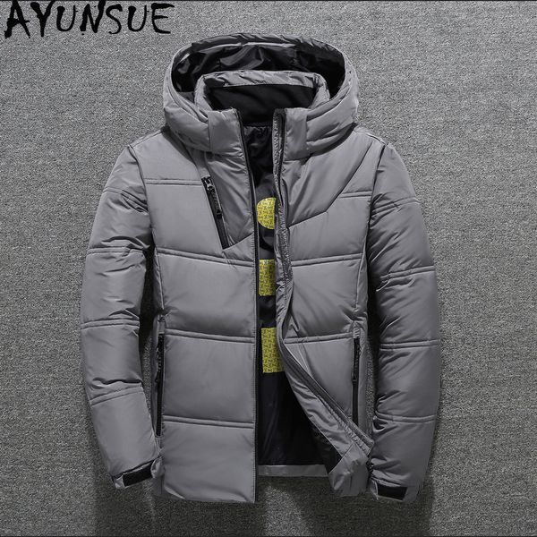 ayunsue winter jacket men warm coat hood puffer down jacket men parka 2019 mens winter jackets and coats thick 19-1897 kj2646, Black
ayunsue winter jacket men warm coat hood puffer down jacket men parka 2019 mens winter jackets and coats thick 19-1897 kj2646, Black