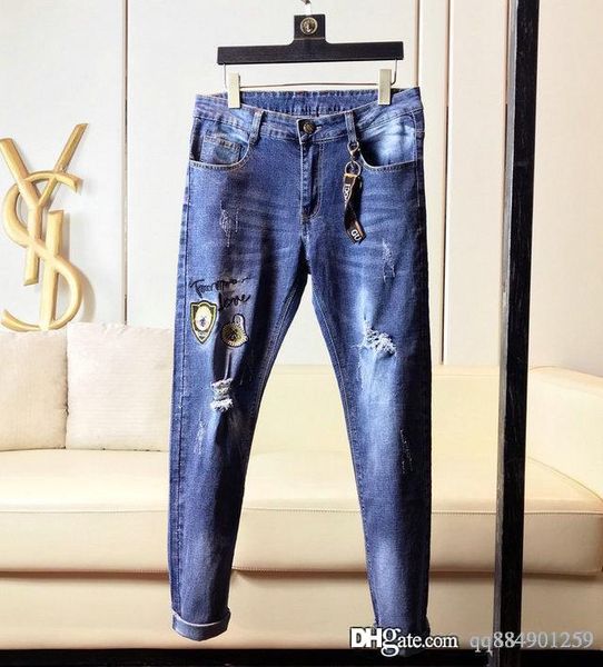 2019 mens designer jeans pour hommes shorts pour hommes luxury men s designer shorts pants men fashion designer hip hop pants, Blue
2019 mens designer jeans pour hommes shorts pour hommes luxury men s designer shorts pants men fashion designer hip hop pants, Blue