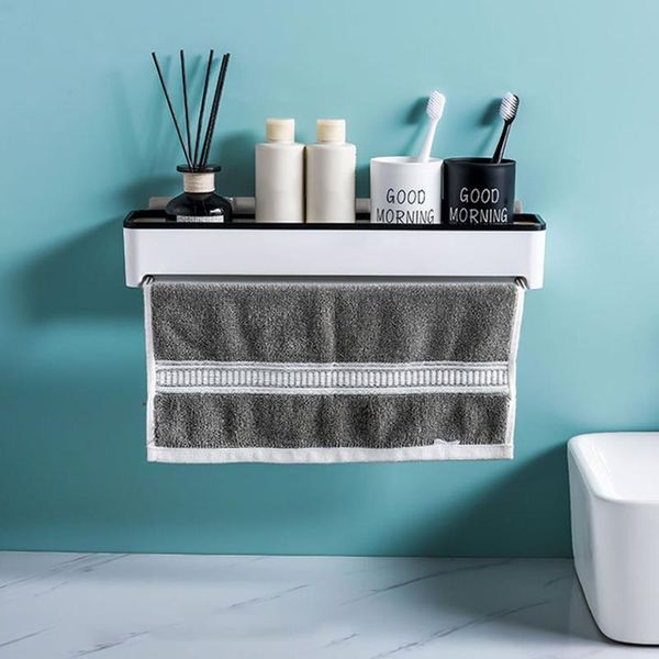 self-adhesive rack storage holder wall mounted bathroom towel clothes shelf rack storage basket for bathroom polished toilets
self-adhesive rack storage holder wall mounted bathroom towel clothes shelf rack storage basket for bathroom polished toilets