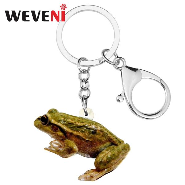 weveni acrylic cute frog key chains keychain holder animal jewelry for women girls teens bag car wallet charms pendant wholesale, Silver
weveni acrylic cute frog key chains keychain holder animal jewelry for women girls teens bag car wallet charms pendant wholesale, Silver