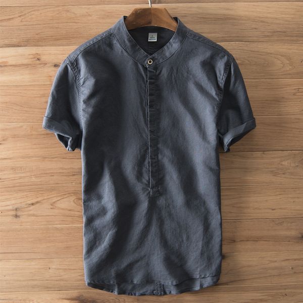 summer casual shirts men short sleeve button cotton linen pullovers solid shirts leisure breathable vintage -3xl, White;black
summer casual shirts men short sleeve button cotton linen pullovers solid shirts leisure breathable vintage -3xl, White;black