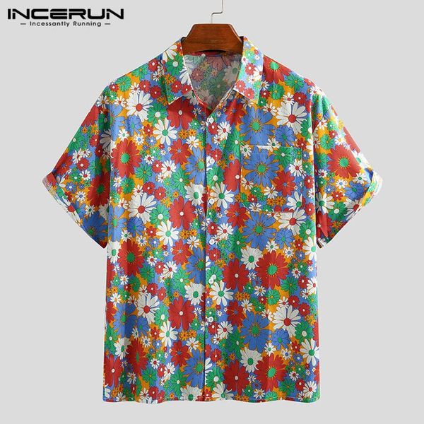 incerun summer flower printed men hawaiian shirt cotton streetwear short sleeve blouse vacation 2020 beach casual brand shirts, White;black
incerun summer flower printed men hawaiian shirt cotton streetwear short sleeve blouse vacation 2020 beach casual brand shirts, White;black