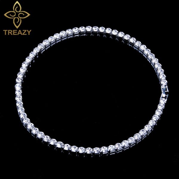 treazy elegant crystal choker necklace for women luxury rhinestone chain necklace statement jewelry gifts collier femme, Golden;silver
treazy elegant crystal choker necklace for women luxury rhinestone chain necklace statement jewelry gifts collier femme, Golden;silver