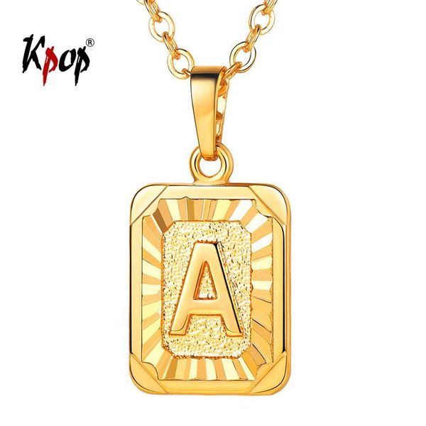 kpop letter a necklace jewelry gold/silver color stainless steel square initial alpabet pendant necklace a to z p3490
kpop letter a necklace jewelry gold/silver color stainless steel square initial alpabet pendant necklace a to z p3490