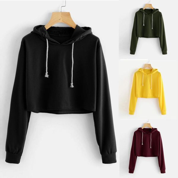 winter fashion women hoodies & sweatshirts long sleeve drawstring sweatshirt girl hooded solid pullover and shirts, Black
winter fashion women hoodies & sweatshirts long sleeve drawstring sweatshirt girl hooded solid pullover and shirts, Black