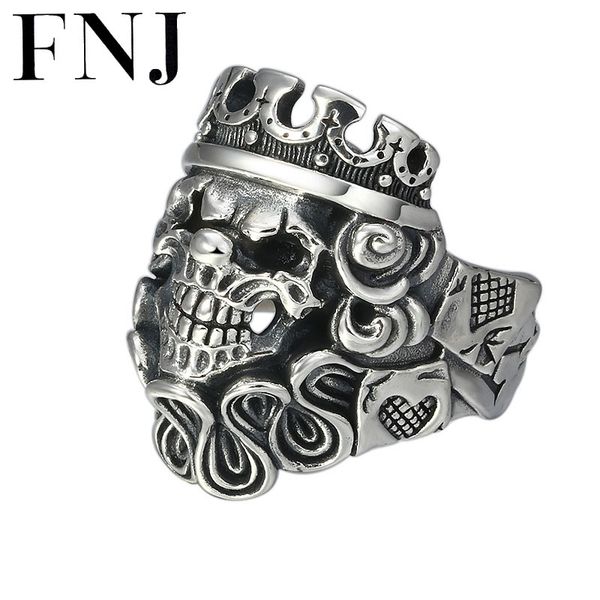 fnj skull rings 925 silver adjustable size crown s925 solid silver ring for men jewelry fine, Golden;silver
fnj skull rings 925 silver adjustable size crown s925 solid silver ring for men jewelry fine, Golden;silver