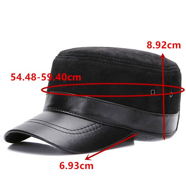new genuine leather military hats for men women breathable snapback cap winter visor sun hat army vintage flat cap casquette, Blue;gray
new genuine leather military hats for men women breathable snapback cap winter visor sun hat army vintage flat cap casquette, Blue;gray