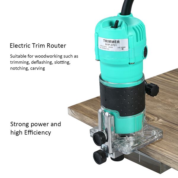 kkmoon 110v 800w trim router with transparent base edge guide wood laminate electric trimmer compact palm router corded
kkmoon 110v 800w trim router with transparent base edge guide wood laminate electric trimmer compact palm router corded