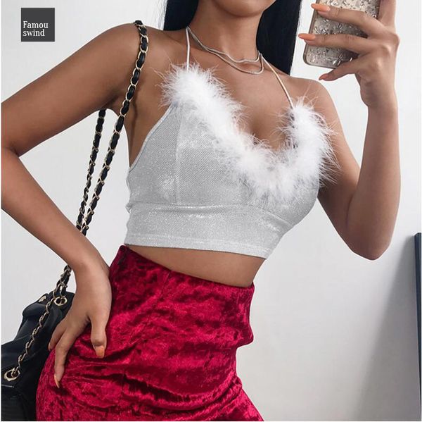 cute festival bralette crop women feather patchwork kawaii camis backless summer bandage party tank top, White
cute festival bralette crop women feather patchwork kawaii camis backless summer bandage party tank top, White