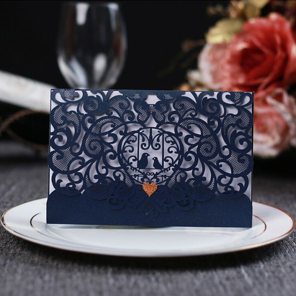 10pcs/pack hollowed-out innovative wedding engagement invitation card high-end business festival birthday party invitation card
10pcs/pack hollowed-out innovative wedding engagement invitation card high-end business festival birthday party invitation card