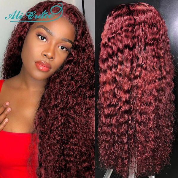 ali grace wigs kinky curly lace front wigs 99j omber human hair 13x4 brazilian human hair lace for women, Black;brown
ali grace wigs kinky curly lace front wigs 99j omber human hair 13x4 brazilian human hair lace for women, Black;brown