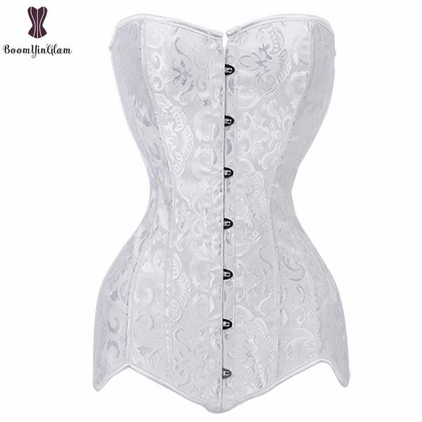 drop shipping corset long torso corsets black white korset overbust waist slimming floral bustier women plus size gorset
drop shipping corset long torso corsets black white korset overbust waist slimming floral bustier women plus size gorset