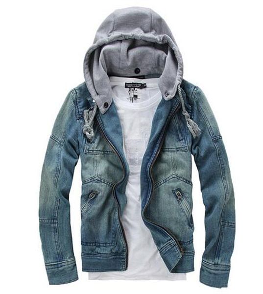 casual jeans jackets denim autumn spring 2016 new fashion slim men jacket plus size coat man slim jacket, Black;brown
casual jeans jackets denim autumn spring 2016 new fashion slim men jacket plus size coat man slim jacket, Black;brown