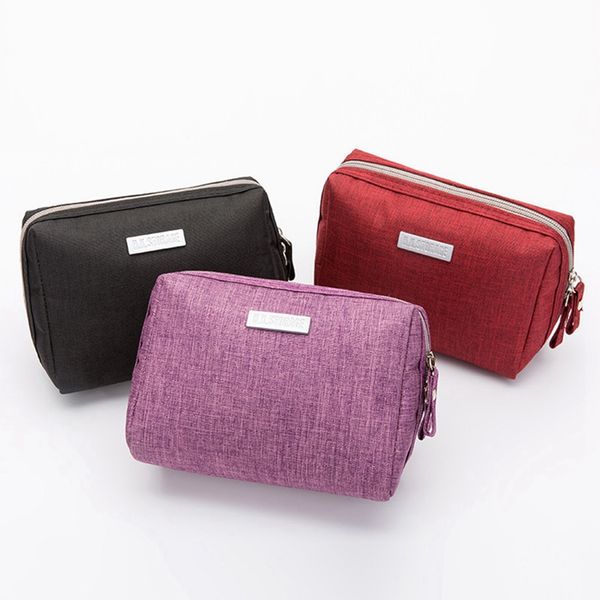 1 pc makeup bag waterproof zipper terylene cosmetic storage case women washing portable holder clutch travel make up bag new
1 pc makeup bag waterproof zipper terylene cosmetic storage case women washing portable holder clutch travel make up bag new