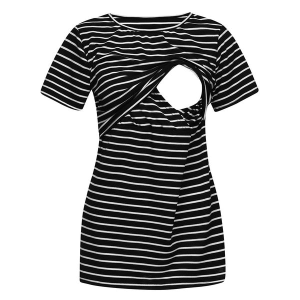 maternity clothes women maternity mom nursing striped print t-shirt pregnancy breastfeeding clothes summer for women, White
maternity clothes women maternity mom nursing striped print t-shirt pregnancy breastfeeding clothes summer for women, White